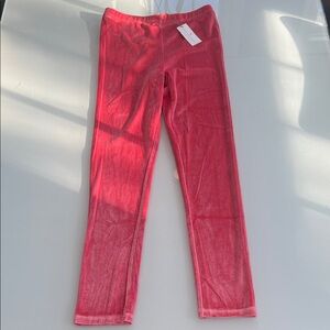 Pink Chicken Desert Rose Velour Leggings